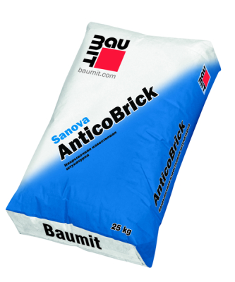 Известковый кладочный раствор Baumit Sanova AnticoBrick, 25кг