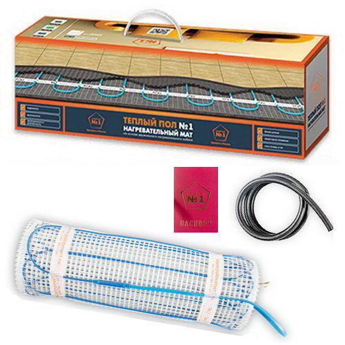Нагревательный мат "Теплый пол №1" ТСП-80-0,5