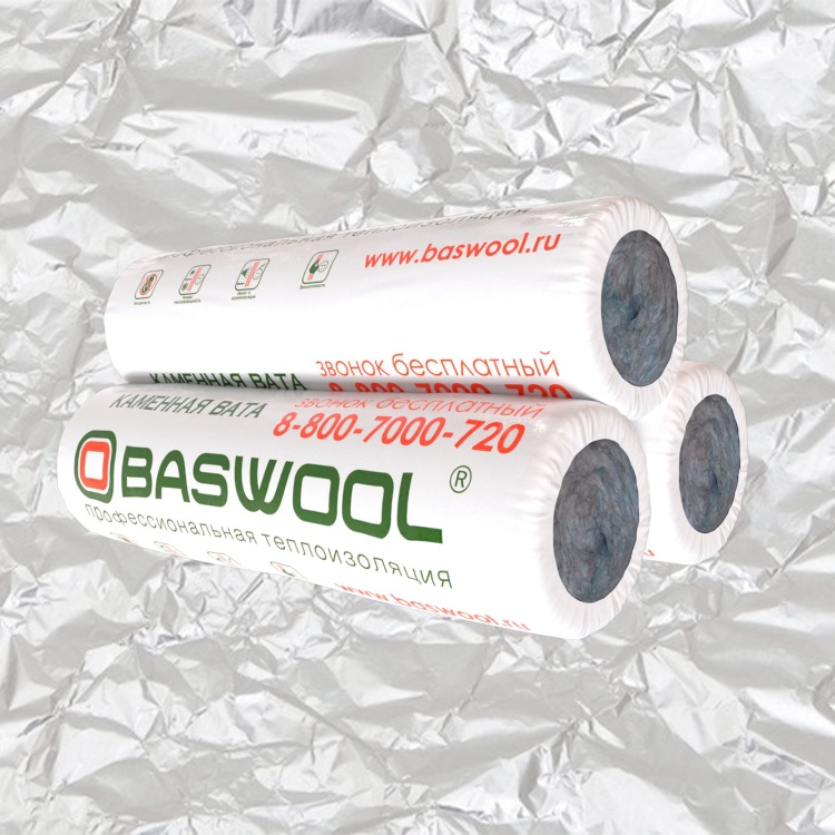 Мат прошивной BASWOOL  МП (СТ)-100 ГОСТ 21880-2011 2000х1200х60 мм