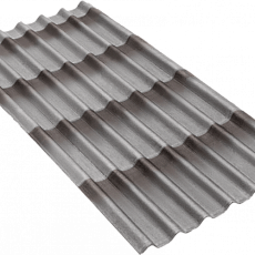 Ондулин Черепица 1,95*0.96 м. Серый